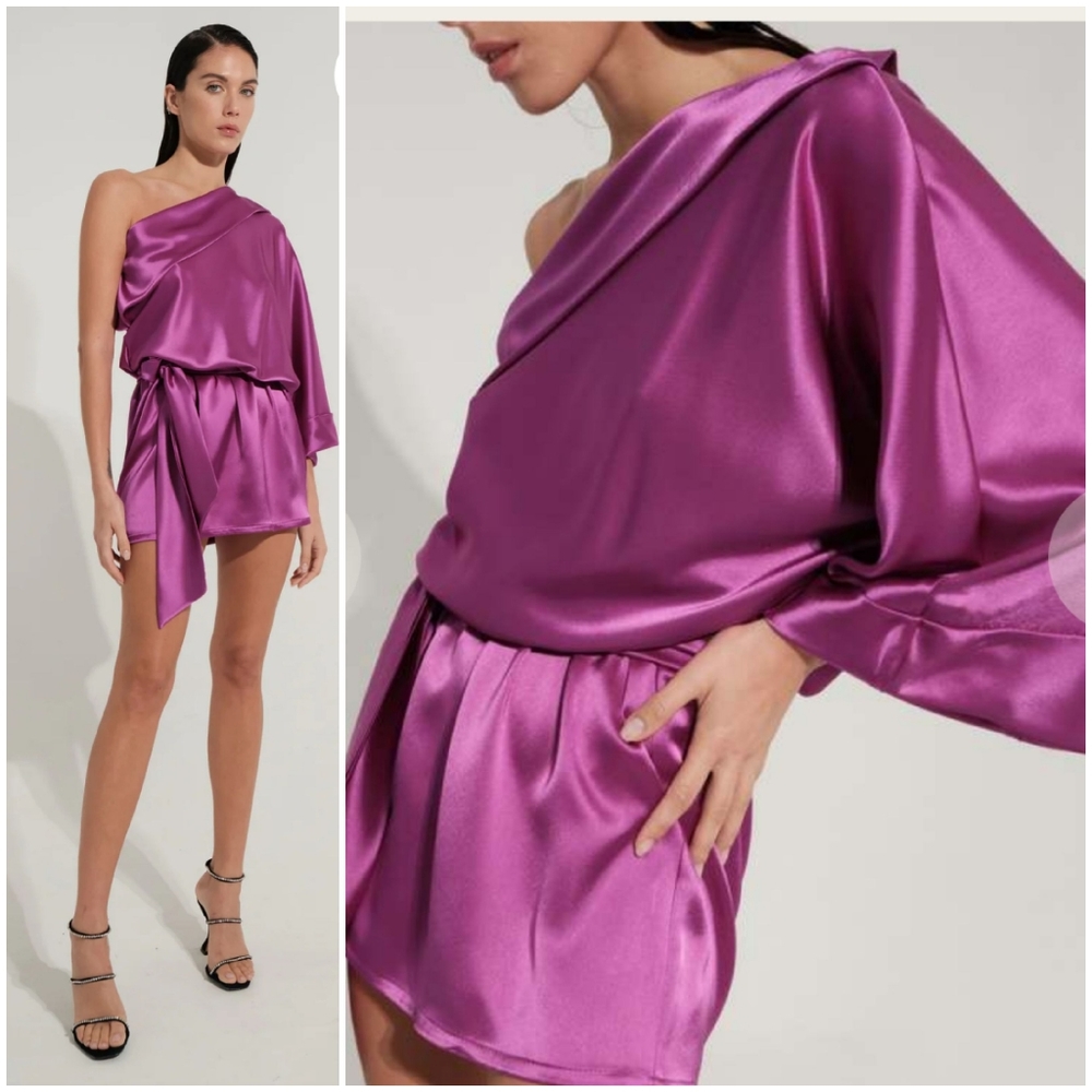 NWT Nonchalant label Revolve Dax Dress Size Medium Orchid Purple